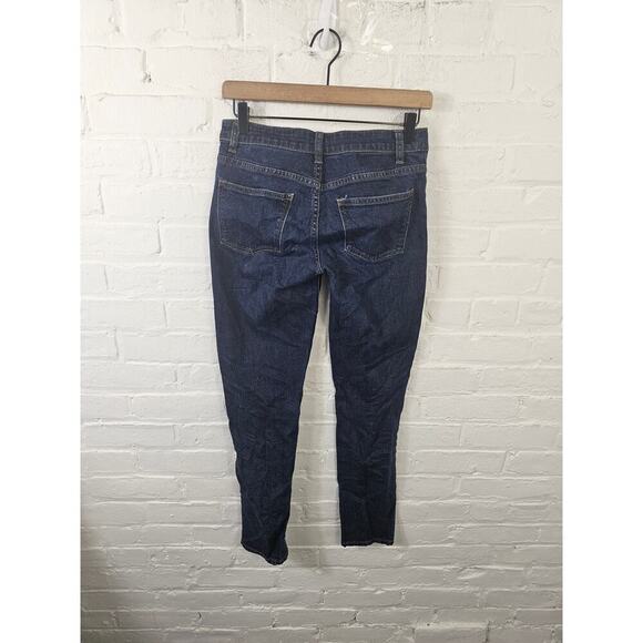 Talbots Women's Mid-Rise Jegging Jeans Denim Dark Wash Blue Size 26 - Picture 2 of 6